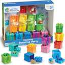 Learning Resources Counting Surprise Party - Toddler Montessori Toys, Stacking Preschool Activities, Matching Color Game, Homeschool, Fine Motor Skills, Gifts For Boys And Girls, Manipulatives
