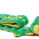 Outward Hound Squeaker Matz Plush Gator Dog Toy, XXL (2X-Large (Pack of 1), Squeaker Matz Gator)