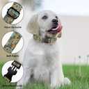 Mandala Flower Floral Bohemian Dog Collar Cat Big Neck Collars Soft for Small Extra Large Heavy Duty Pet Dogs