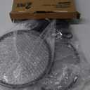 YISSVIC Electric Fly Swatter Bug Zapper Racket 4000V LED Screen Dual Modes Fly Zapper Rechargeable for Indoor Home Office Backyard Patio Camping (Black-2 Pack)