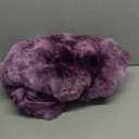 Lotus Karen Faux Fur Throw Blanket Tie-dye Violet - Big Bubble Rabbit Fluff Blanket for Couch Bed Sofa,Softest Fluffy Fuzzy Cozy Blanket,Thick Furry Plush Shaggy Warm Blankets for Women,60x80 Inches