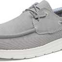 Bruno Marc Men's Slip-on Loafers Casual Boat Shoes (Gray)