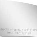 BOOLEE Mirror Glass Replacement Fit For 2004-2006 VOLVO S60 2004-2006 VOLVO S80 2004-2006 VOLVO V70 Passenger Right Side Convex Glass With Adhesives