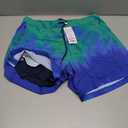 SURF CUZ Mens Swim Trunks with Compression Liner Swimming Trunks 5 Inch Bathing Suit Quick Dry Swim Shorts Size M
