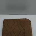 COSY HOMEER 48x20 Inch/30X20 Inch Kitchen Rug Mats Made of 100% Polypropylene 2 Pieces Soft Kitchen Mat Specialized in Anti Slippery and Machine Washable,Brown (20"x30"+20"x48")