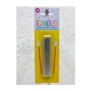 unique Sparkler Birthday Candles 18pcs
