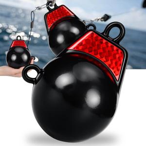 Hollowfly Coated Downrigger Ball Weight with Keel, 10 lb
