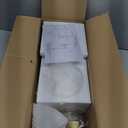 Qichksum Wall Sconces Plug in Set of 2, Hanging Wall Lamp with Plug in Cord, Metal Wall Lamp White Glass Globe Indoor Wall Decor Light for Bedroom, Farmhouse, Hallway, Living Room, Kitchen, Gold