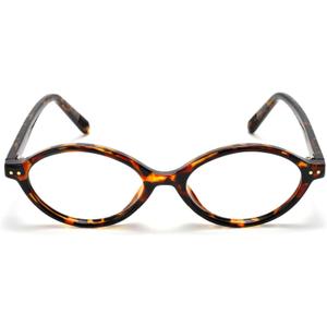 TIJN Olisa Blue Light Blocking Glasses for Women Men,Oval Glasses Frame Bluelight Glasses for Gaming/Computer/Screen (01.whiskey Tortoise)