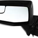 Driver Left Side Mirror Assembly Compatible with 2019-2023 Silverado and Sierra 1500 Side View Mirror w/Heated & Power Glass and Manual Folding GM1320583 5Pins, Medium