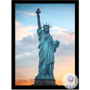 OMAIGAR 18x24 Picture Frame for 18by24 Poster Photo Canvas Certificate Black High Transparent Photo Frame Wall Desktop Horizontal Vertical 18 x 24