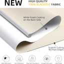 ChrisDowa Cordless Free-Stop 100% Blackout Blinds for Windows, Roller Windows Shades with Thermal Insulated, UV Protection Fabric for Living Room, Office and Home.Beige,32" W X 72" H
