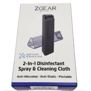 2-in-1 Disinfectant Spray, 2 Pack