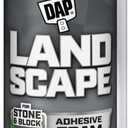 DAP 7565040440 40440 12 oz. Touch 'n Foam Landscape Exterior Filler Adhesive, Black, 12 Ounce