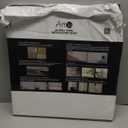 Art3d Slat Wall Panel, 3D Fluted Textured Panel 12-Tile 19.7 x 19.7in. - Cover 32 Sq.Ft., Black