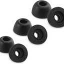 Replacement Foam Ear Tips for Soundcore Liberty 3 Pro/Liberty 4 Pro/Liberty 5 / Sport X20 / X10 Earbuds, Not for Liberty 4 NC, Ultimate Comfort, 3 Pairs (S/M/L, Black)