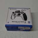 NACON Revolution 5 Pro Officially Licensed PlayStation Wireless Gaming Controller for PS5 / PS4 / PC - Hall Effect, Trigger Stops, Mappable Buttons, Bluetooth Audio - White