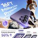 CASEKOO Cobalt Violet for Samsung Galaxy S26 Ultra Case 6.9" [Camera Guard] [16FT Military-Grade Protection] [Anti-Fingerprint] Slim Matte Translucent Shockproof S26 Ultra Case with Lanyard Hole