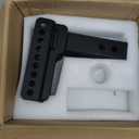 TYT Adjustable Truck Trailer Hitch for 2.5 inch Receiver, 6" Drop/Rise Tow Hitch with Dual Balls (2" & 2-5/16"), Includes Two Pin Locks & Hitch Tightener