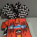 18 Pcs Happy Birthday Yard Signs with Stakes, 16 Inches Birthday Party Decorations for Boys Girls, Colorful Outdoor Lawn Patio Garden Signs Decorations for Birthday Party(Race Car)