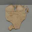 Bodysuit Shapewear for Women Tummy Control Dress Backless Bodysuit Tops Body Shaper with Built-in Bra M