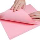 3 x A4 Pink Thick Cardstock Colored Paper Blank for DIY Crafts Cards Making, Invitations, Scrapbook Supplies 8.5 x 11 inches-50 Sheets-215GSM