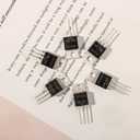 FOXTIP IRF520 MOSFET Transistors 9.7A 100V IRF520N N-Channel Power Transistor 9.7 Amp 100 Volt TO-220 (Pack of 12pcs)