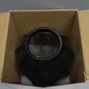 Black Grey Glass Vase for Flowers,Dark Grey Bud Tall Glass Vases,H-8.0" Simple Striped Design for Home Floor Decor,Farmhouse Decor, Centerpiece Coffee Table Decorations