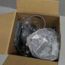 Umite Chef Silicone Kitchen Utensil Set, 34PCS Heat Resistant Kitchen Gadgets and Tools With Grater, Wood Handles for Nonstick Cookware (Dark Gray)