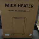 Uthfy 1500W Space Heaters for Indoor Use, 26 Inch Convection Electric Heater, 3 Sides Heating, 12H Timer, Temperature Adjustable 50-95F, Tip-Over & Overheat Protection, Heaters for Large Room