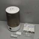 Homvana Humidifiers for Bedroom Home, 3.6 L Cool Mist Top-Fill 34H Super Long Time, Quiet 23dB, Baby Humidifier, Oil Diffuser for Large Room, House, Plant, Nursery, Office, BPA FREE, Ultrasonic (Grey)