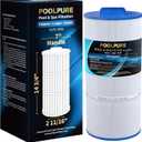 POOLPURE C-7375 Spa Filter Replaces PCD75N, Unicel C-7375, Filbur FC-3964, 1019301, AK-60032, APCC7500, 17543, 75 sqft Filter Cartridge (1)