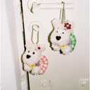 Tagi. Haha Puppy Pendant Small Plush Bag Pendant Charms
