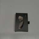 DELTAHUB Carpio 2.0 - Right-Handed Truly Ergonomic Wrist Rest for Mouse, Carpal Tunnel Support, Pain Relief, Anti-Fatigue, Easy Glide, Sleek, Office Computer, Laptop, Gaming - Small, Grey