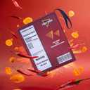 Trading Card Binder Album, 400 Pockets, 50 Removable Sleeves, 3-Ring Zipper, 4-Pocket Pages (Red 400)