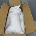 puredown® Goose Feathers and Down White Pillows with 100% Soft Cotton Cover, Bed Sleeping Hotel Collection Pillows Set of 2 King Size