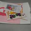 First Communion Banner Kit 9 x 12 Inches Felt Holy Grapes Craft 1st Communion Banner Kit for Church Sunday School Boys Girls DIY Catholic(Cute)