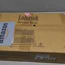 Bread Box for Kitchen Countertop: Bamboo Bread Storage Container for Homemade Bread, 2 Layer Breadbox, Large Bread Keeper Holder, Black