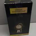 Hisummer Candle Warmer Lamp with Timer, Dimmable Candle Lamp Warmer with 312 K9 Crystals Adjustable Height Electric Candle Warmer for Women Gifts, Wax Warmer Lamp with 2 Bulbs for Jar Candles (Gold)