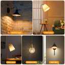 A19 LED Light Bulb, 60W Equivalent, Efficient 9W, 7 Year, 800 Lumens, Non-Dimmable, 2700K, Daylight White - 6 Pack