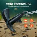 VEVORDelta Style Boat Anchor, 30 Lbs