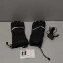 Heated Gloves for Men and Women, Rechargeable Hand Warmers with Touchscreen, Waterproof Electric Heated Ski Glove for Winter Outdoor Work Hunting Camping Hiking Skiing Raynaud (X-Large)