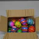 24 Pack Prefilled Easter Eggs with Squishy Toys Inside Bright Colorful Easter Eggs with Fidget Toys Great for Kids Girls Boys Easter Basket Stuffers Eggs Fillers Party Favors Gifts