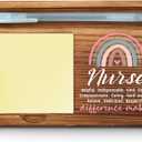 Nurse Sticky Note Holder, Nurse Office Decor, Nurse Gifts, Nurse Thank You Appreciation Gifts for Women Self-Stick Note Pad Holders WPP16