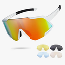 Youth Viper Polarized Sunglasses for Kid Boys Girls Age 10-15 | 4 Interchangeable Lenses | UV400 Glasses for Cycling Baseball