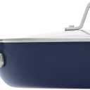 Calphalon Premier Ceramic Nonstick 12" Frying Pan with Lid, Midnight Blue