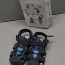 Apakowa Kid's Boy's Soft Sole Close Toe Sport Beach Sandals (Toddler/ Little Kid) (Color : Blue, Size : 11 M US Little Kid)