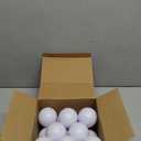 Sratte 2'' Christmas Tree DIY Plain Ball Ornament Making Kit Decoration Blank White Ball Ornaments for DIY Craft Activities for Tree and Gift Box Ornaments(16 Pcs)