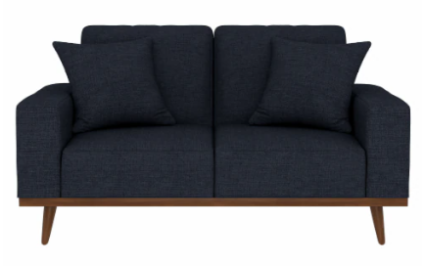 Emerald Home Furnishings Lakeview Presley Sofa - Navy Blue