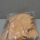 Guken Peach Quartz 100% Blackout Linen Curtains 108 Inch Length 2 Panels Set for Living Room Bedroom Back Tab/Rod Pocket Thermal Insulated Farmhouse Black Out Drapes Room Darkening,52x108